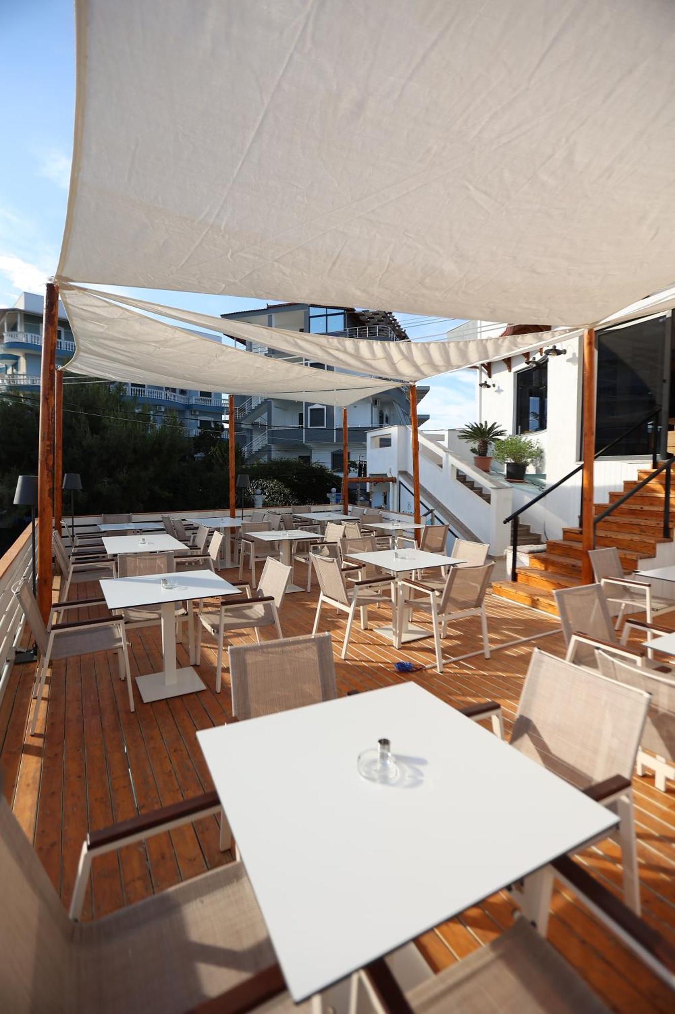 Bliss Hotel Ksamil Bagian luar foto