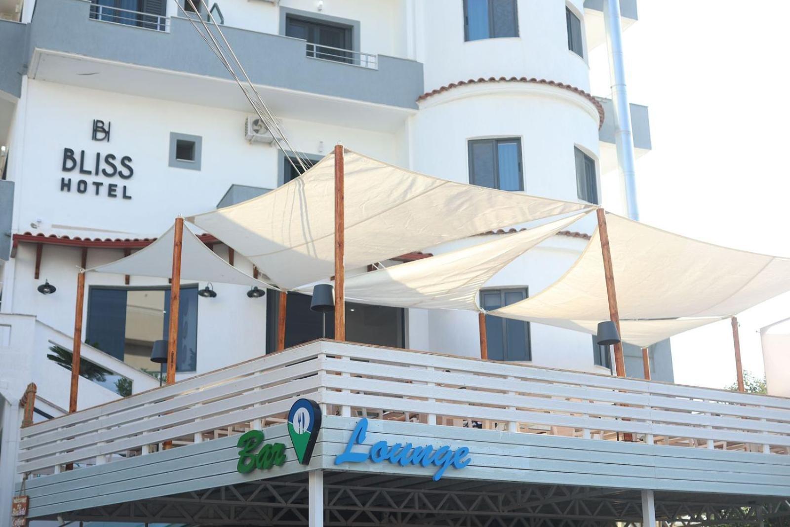 Bliss Hotel Ksamil Bagian luar foto